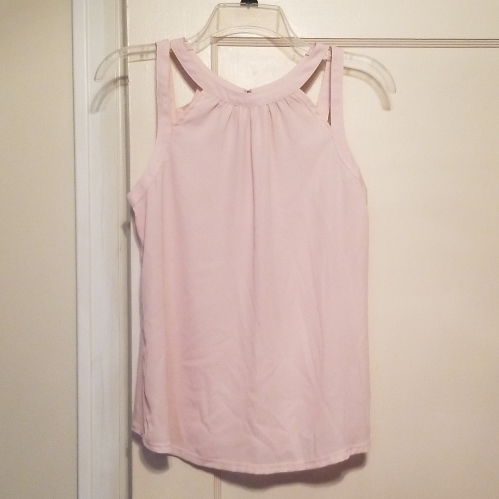 Express Sleeveless Cutout Top